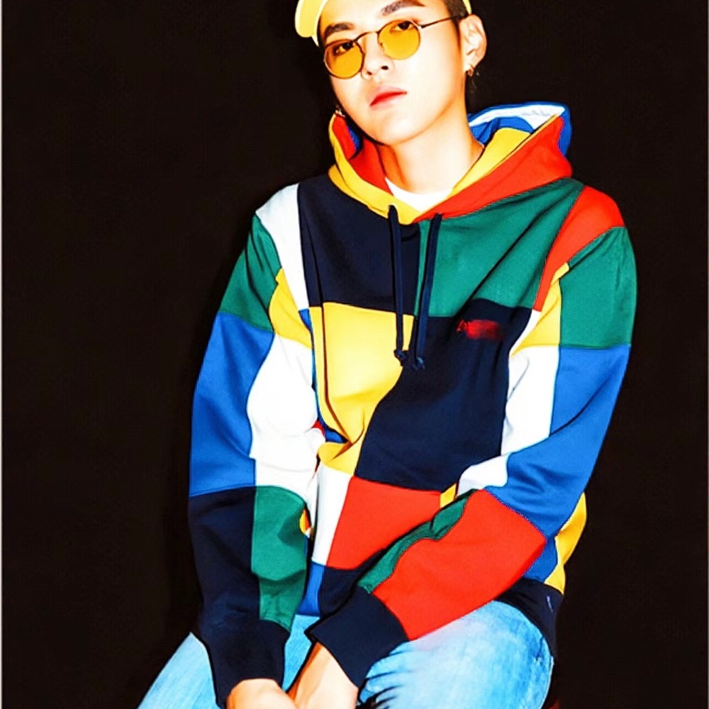 Supreme patch hoodie